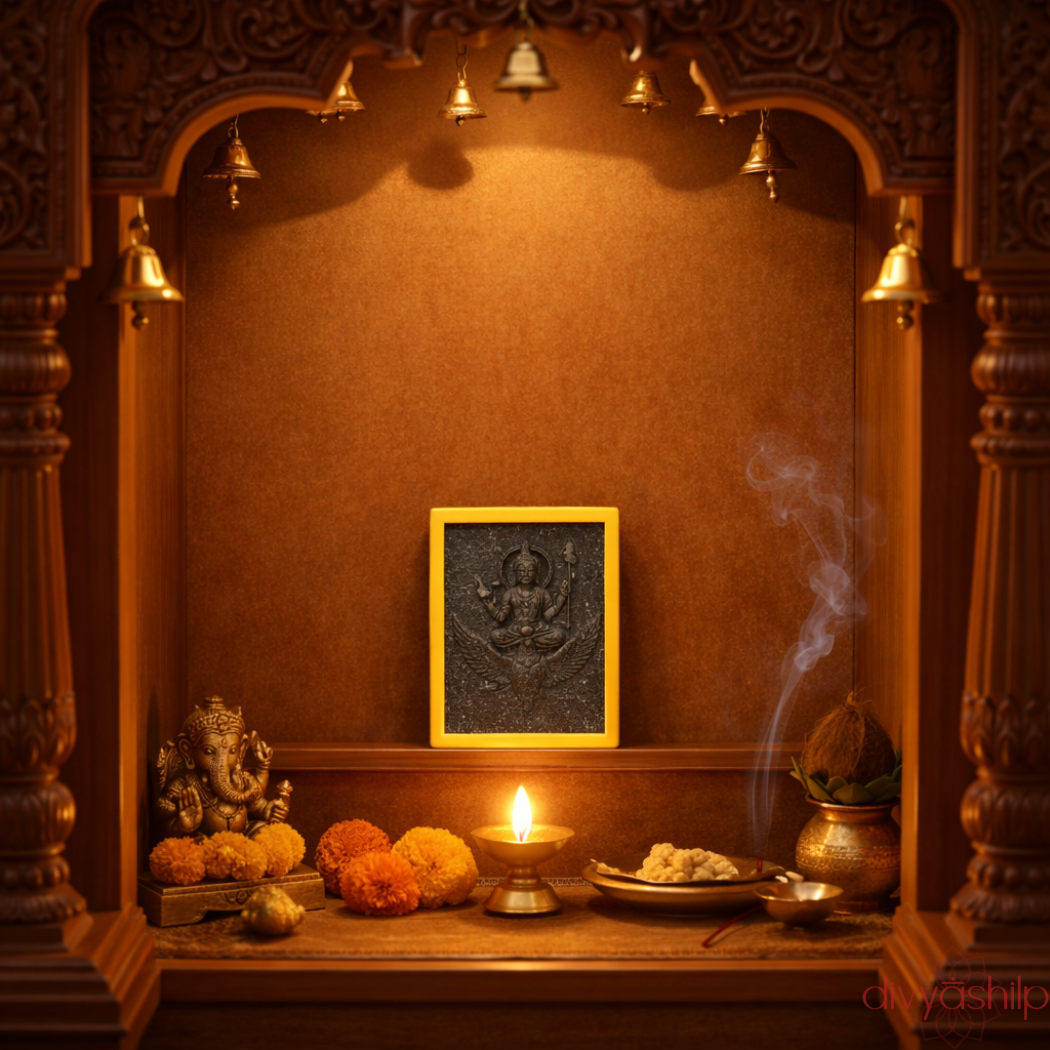 Shani Dev ji (Stone 3.5 Inch)