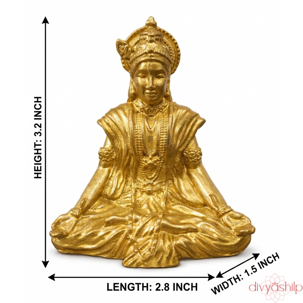 Bhagavan Krishna ji (Brass 3.2 Inch)