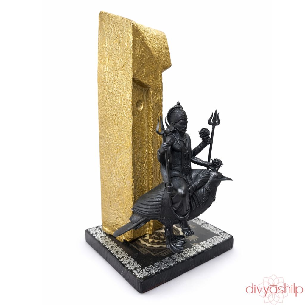 Shani Dev ji (Brass 6 Inch)