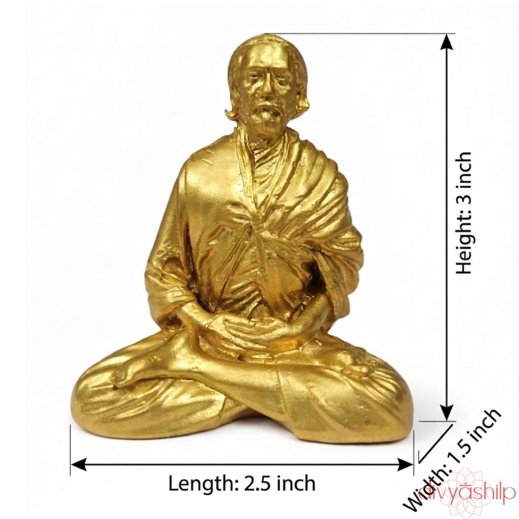 Sri Yukteswar Giri ji ( Brass 2.7 Inch)