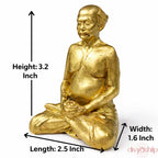 Sri Lahiri Mahasaya ji (Brass 3.2 Inch)