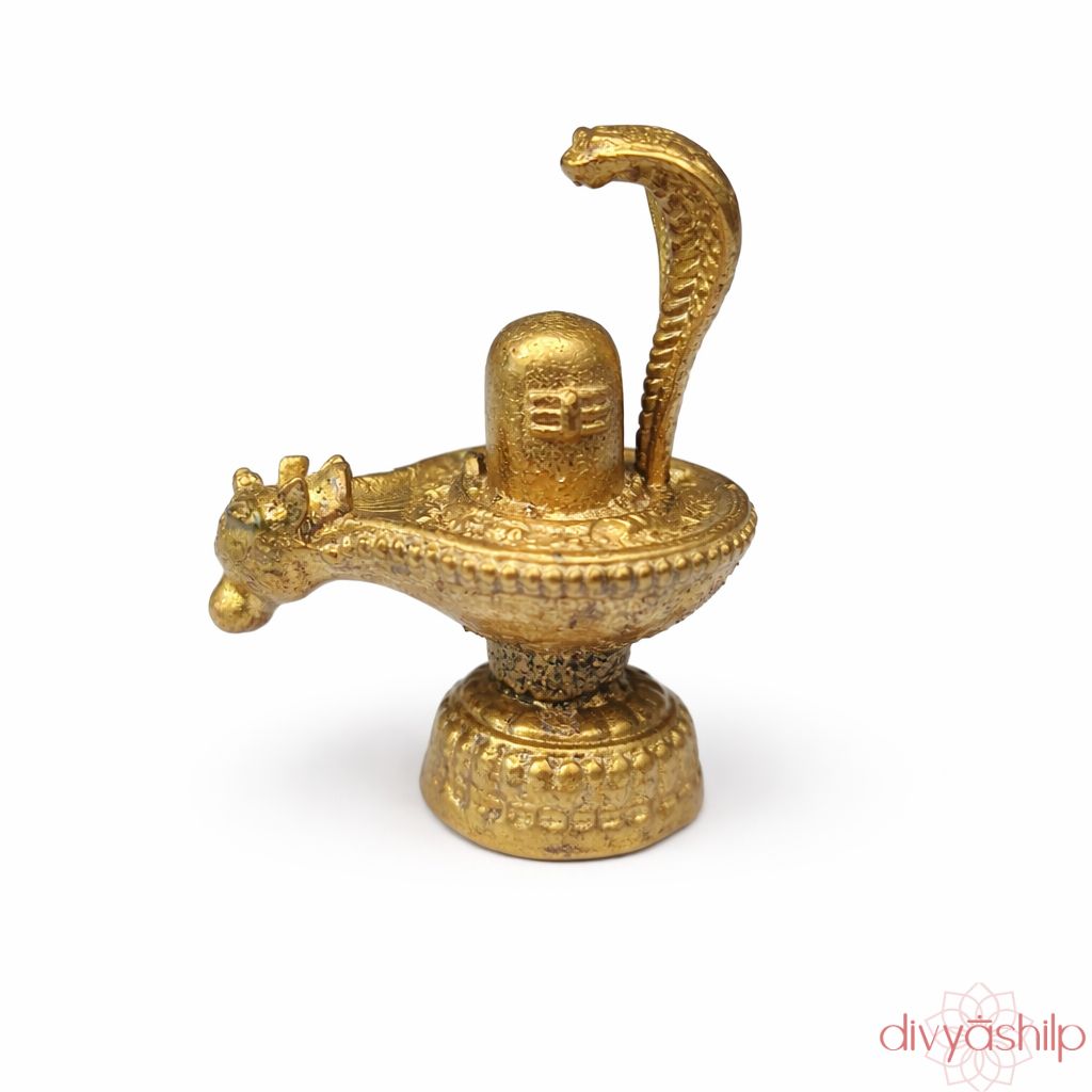 Shivling (Brass 2 Inch)