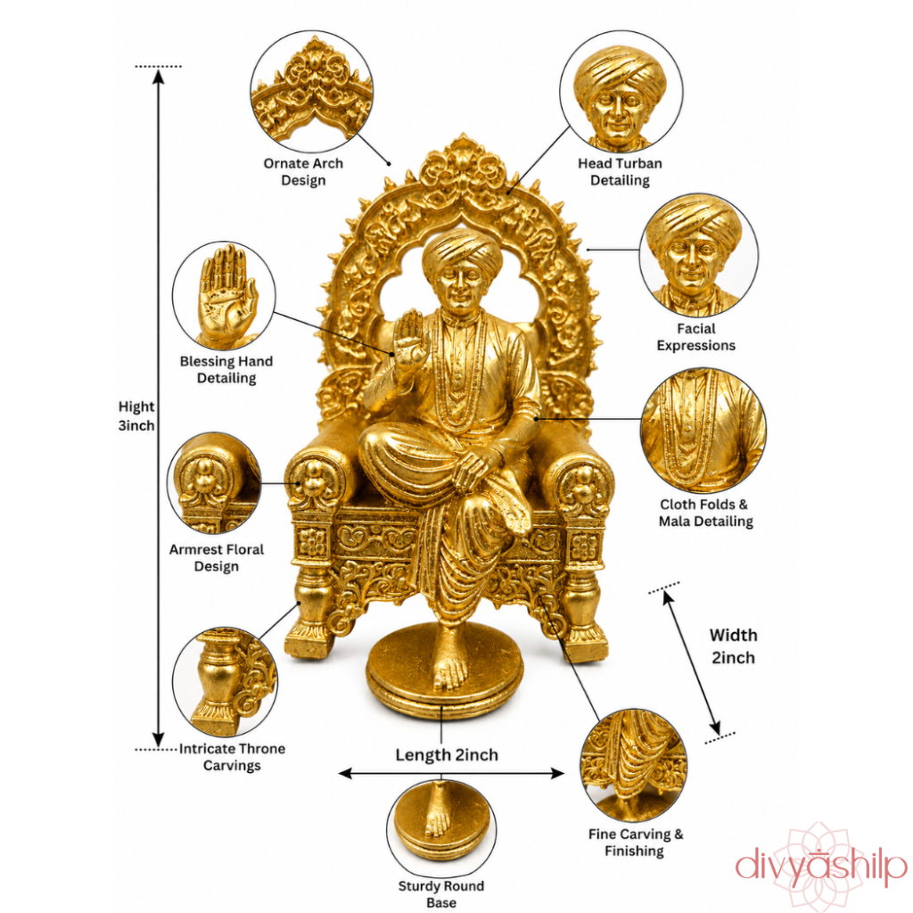 Jalaram Bappa ji (Resin 3 Inch)