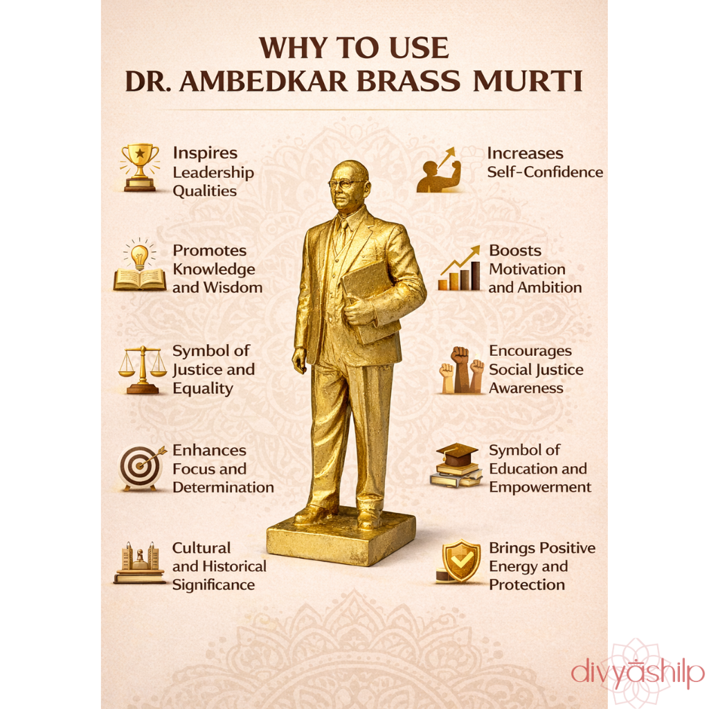Dr.B.R Ambedkar ji (Brass 5 Inch)