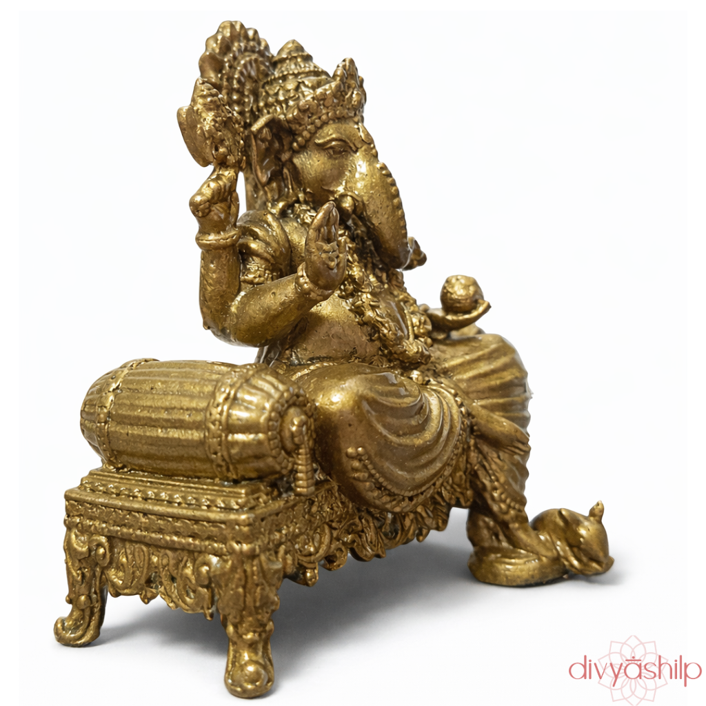 Shree Ganesha ji (Brass 4 Inch)