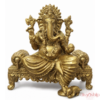Shree Ganesha ji (Brass 4 Inch)