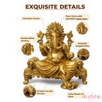 Shree Ganesha ji (Brass 4 Inch)