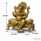 Shree Ganesha ji (Brass 4 Inch)