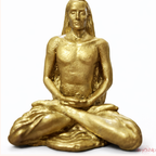 Sri Mahavatar Baba ji (Brass 3.2 Inch)