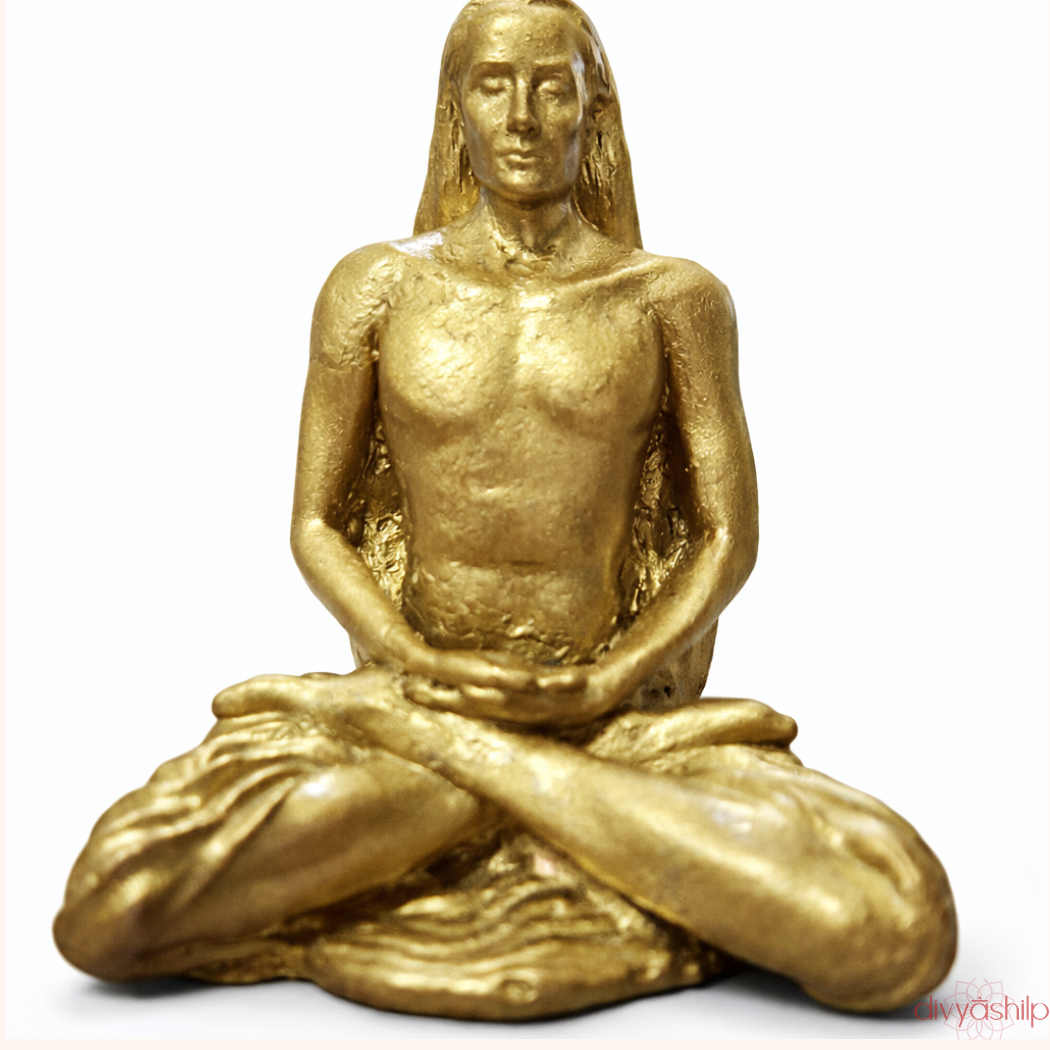 Sri Mahavatar Baba ji (Brass 3.2 Inch)