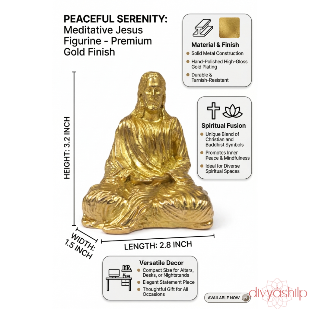 Jesus Christ (Brass 3.2 Inch)
