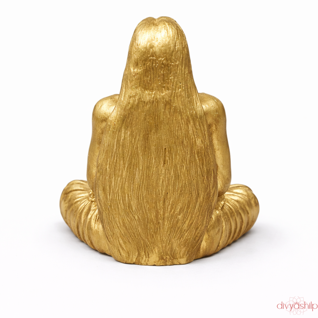 Sri Mahavatar Baba ji (Brass 3.2 Inch)