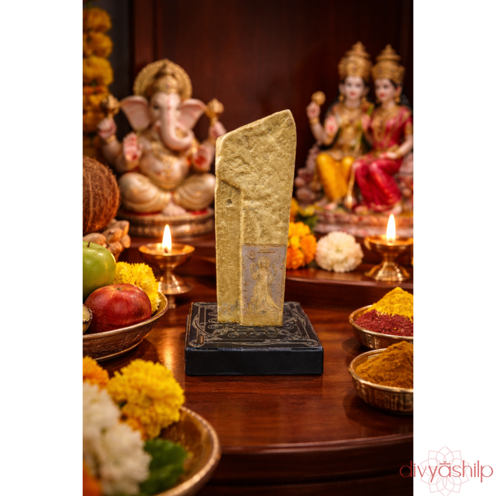 Shani Dev ji (Brass 3.14 Inch)