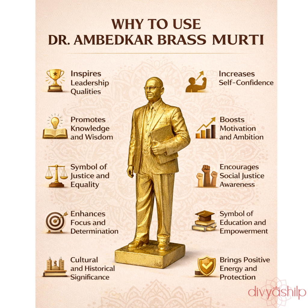 Dr. Babasaheb Ambedkar ji (Brass 5 Inch)