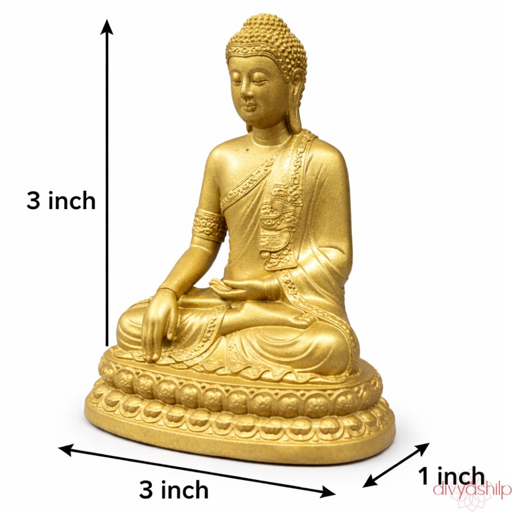 Gautam Buddha ji (Resin 3 Inch)