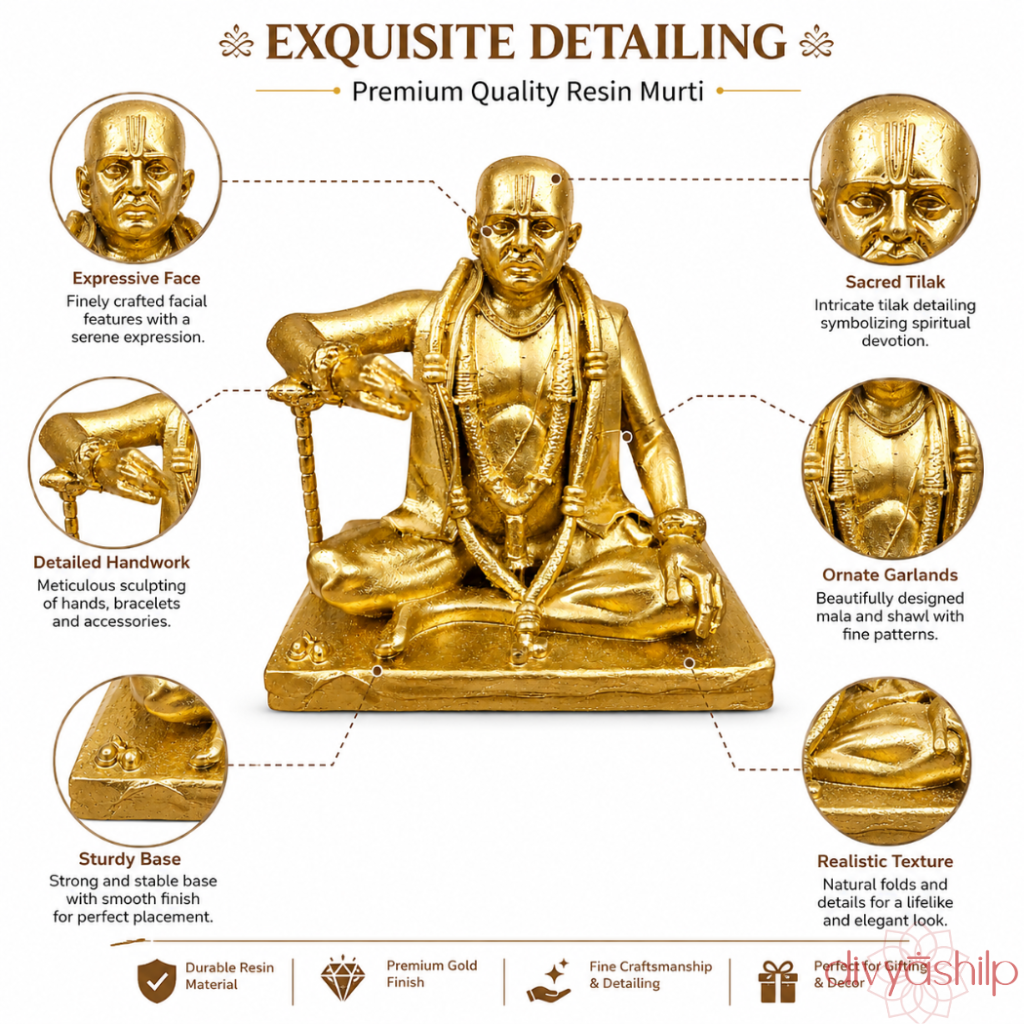 Sri Gondavalekar Maharaj ji (Resin 3 Inch)