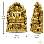 Jain Tirthankar Mahaveer Swami ji (Resin 3 Inch)