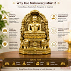 Jain Tirthankar Mahaveer Swami ji (Resin 3 Inch)
