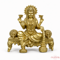 Lakshmi ji (Brass 3.9 Inch)