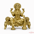 Lakshmi ji (Brass 3.9 Inch)