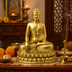Gautam Buddha ji (Brass 3.8 Inch)