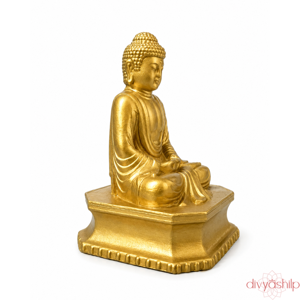 Gautam Buddha ji (Brass 3.5 Inch)