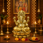Lord Ganesha ji (Brass 3.4 Inch)